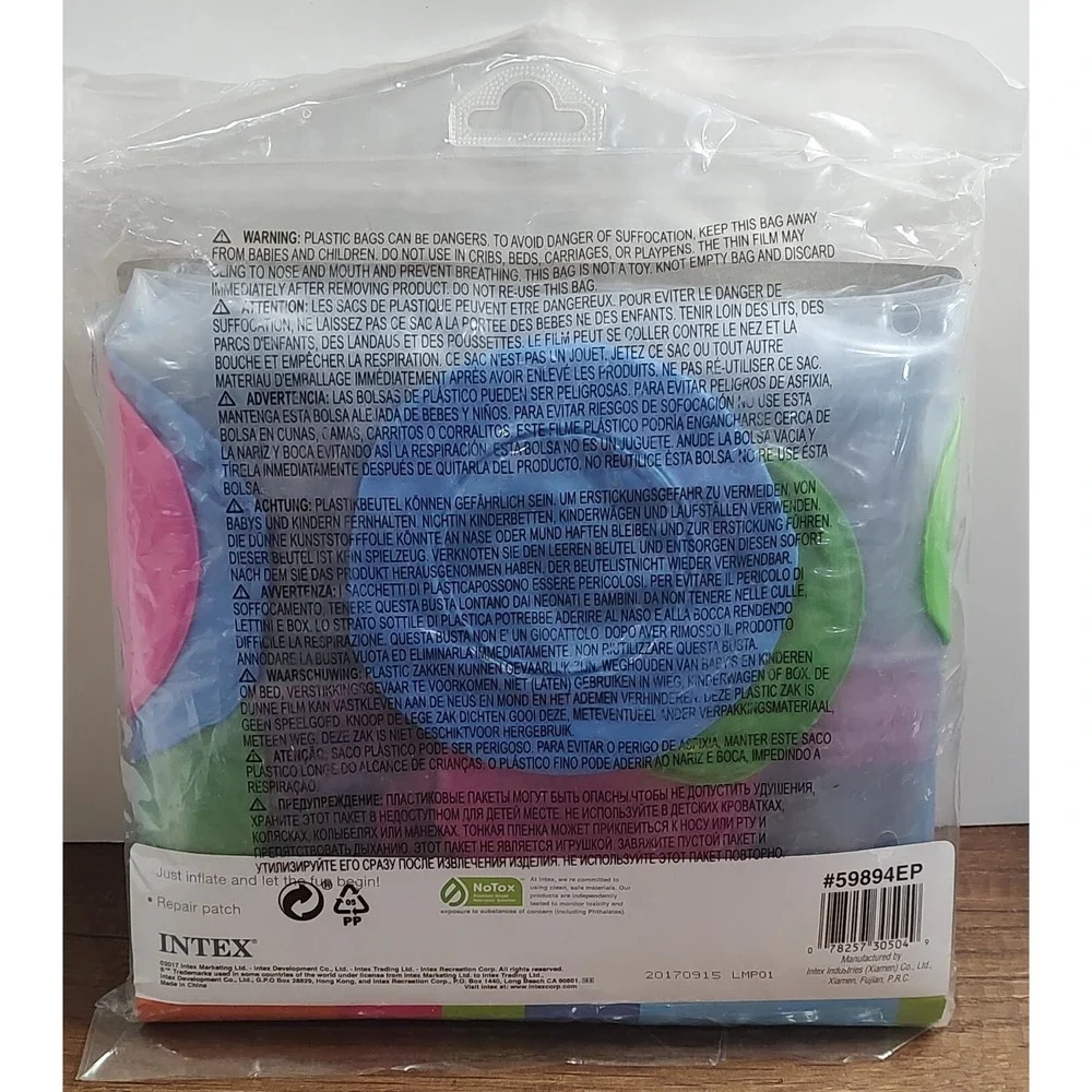 INTEX MAT The Wet Inflatable Pool Float 74